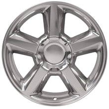 Cargar imagen en el visor de la galería, 20" Replica Wheel CV83 Fits Chevrolet Tahoe Rim 20x8.5 Polished Wheel
