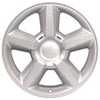 20" Replica Wheel CV83 Fits Chevrolet Tahoe Rim 20x8.5 Silver Wheel