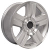 20" Replica Wheel CV84 Fits Chevrolet Silverado Rim 20x8.5 Silver Wheel