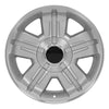 18" Replica Wheel CV88 Fits Chevrolet Rim 18x8 Silver Wheel