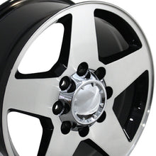 Cargar imagen en el visor de la galería, 20" Replica Wheel CV91A 8 Lug Fits Chevrolet Rim 20x8.5 Machined Wheel