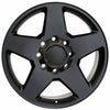 20" Replica Wheel CV91B 8 Lug Fits Chevrolet Rim 20x8.5 Black Wheel