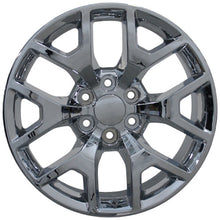 Cargar imagen en el visor de la galería, 20" Replica Wheel CV92 Fits GMC Sierra Rim 20x9 Chrome Wheel