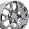 20" Replica Wheel CV92 Fits GMC Sierra Rim 20x9 Chrome Wheel