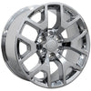 20" Replica Wheel CV92 Fits GMC Sierra Rim 20x9 Chrome Wheel