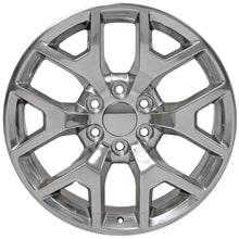 Load image into Gallery viewer, 22" Replica Wheel CV92 Fits GMC Sierra Rim 22x9 Polished Wheel