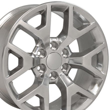 Load image into Gallery viewer, 22" Replica Wheel CV92 Fits GMC Sierra Rim 22x9 Polished Wheel
