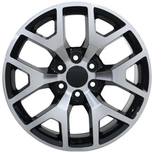 Cargar imagen en el visor de la galería, 22" Replica Wheel CV92 Fits GMC Sierra Rim 22x9 Machined Wheel