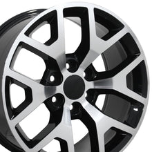 Cargar imagen en el visor de la galería, 22" Replica Wheel CV92 Fits GMC Sierra Rim 22x9 Machined Wheel