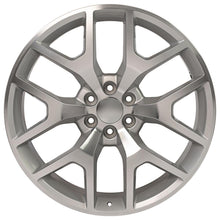 Load image into Gallery viewer, 24" Replica Wheel CV92 Fits GMC Sierra Rim 24x10 Machined Wheel