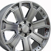 20" Replica Wheel CV93 Fits Chevrolet Silverado Rim 20x8.5 Hyper Wheel
