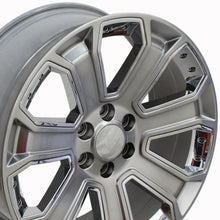 Cargar imagen en el visor de la galería, 20" Replica Wheel CV93 Fits Chevrolet Silverado Rim 20x8.5 Hyper Wheel