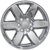 20" Replica Wheel CV94 Fits Chevrolet Silverado Rim 20x8.5 Chrome Wheel
