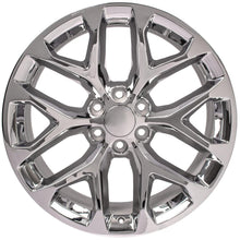 Cargar imagen en el visor de la galería, 22" Replica Wheel fits Chevy Silverado - CV98B Chrome 22x9