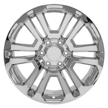 Cargar imagen en el visor de la galería, 20" Replica Wheel CV99 Fits GMC Sierra Rim 20x9 Chrome Wheel