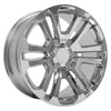 20" Replica Wheel CV99 Fits GMC Sierra Rim 20x9 Chrome Wheel