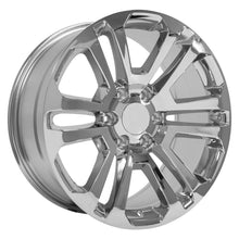 Cargar imagen en el visor de la galería, 20" Replica Wheel CV99 Fits GMC Sierra Rim 20x9 Chrome Wheel
