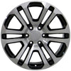 20" Replica Wheel CV99 Fits GMC Sierra Rim 20x9 Machined Wheel