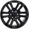 22" Replica Wheel CV99 Fits GMC Sierra Rim 22x9 Satin Wheel