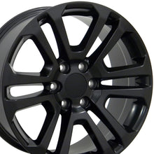 Cargar imagen en el visor de la galería, 22" Replica Wheel CV99 Fits GMC Sierra Rim 22x9 Satin Wheel