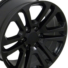 Cargar imagen en el visor de la galería, 22" Replica Wheel CV99 Fits GMC Sierra Rim 22x9 Satin Wheel