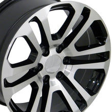 Load image into Gallery viewer, 22" Replica Wheel CV99 Fits GMC Sierra Rim 22x9 Machined Wheel