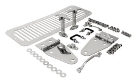 Complete Stainless Steel Hood Set | RT34013 | 1978 - 1995 Jeep CJ-5, CJ-7, Scrambler CJ-8, YJ Wrangler