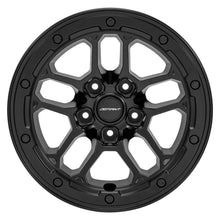 Cargar imagen en el visor de la galería, Defiant Wheel DF01 Satin Black Wheel 17x8 5x5" fits Jeep Wrangler, Jeep Gladiator