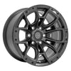Defiant Wheel DF04 Dark Satin Charcoal 17x9 6x135mm fits Ford 6 lug