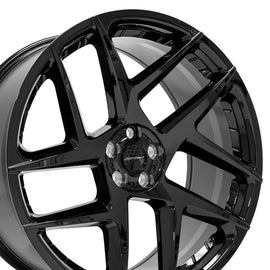 Defiant Wheel DF05 Gloss Black 22x10 5x120mm fits Land Rover Range Rover