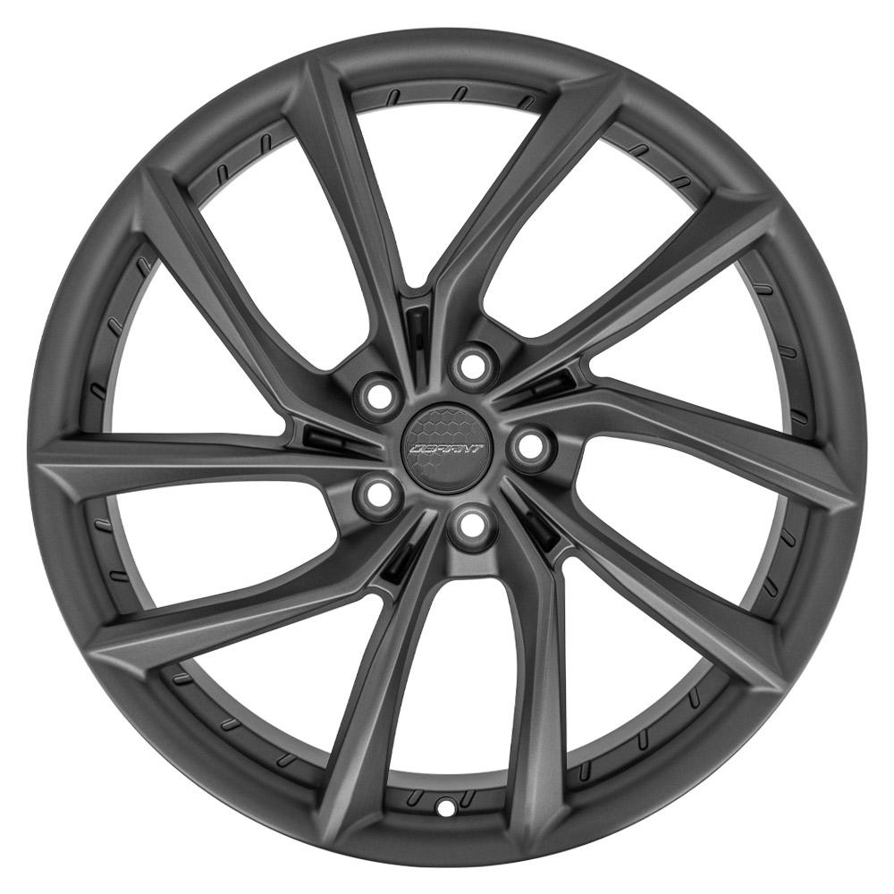 Defiant Wheel DF06 Dark Satin Charcoal 20x9 5x4.5" fits Tesla Acura Honda