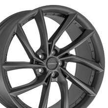 Cargar imagen en el visor de la galería, Defiant Wheel DF06 Dark Satin Charcoal 20x9 5x4.5" fits Tesla Acura Honda