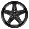 Defiant Wheel DF07 Satin Black 20x10.5 5x115mm fits Dodge Charger Challenger SRT Hellcat