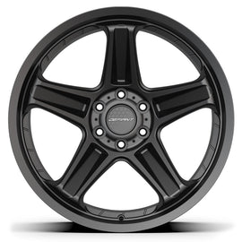 Defiant Wheel DF07 Satin Black 22x10 6x5.5