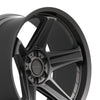 Defiant Wheel DF07 Satin Black 22x10 6x5.5" fits RAM-GM-Nissan