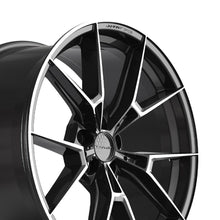 Cargar imagen en el visor de la galería, Defiant Wheel DF09 Black Machined with Tinted Clear 20x10 5x120mm fits BMW
