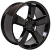 20" Replica Wheel DG04 Fits Dodge Charger SRT Rim 20x9 Black Wheel
