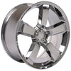 20" Replica Wheel DG04 Fits Dodge Charger SRT Rim 20x9 Chrome Wheel