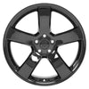 20" Replica Wheel DG12 Fits Dodge Charger SRT Rim 20x8 Black Wheel