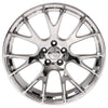 22" Replica Wheel DG69 Fits Dodge RAM Hellcat Rim 22x10 Chrome Wheel