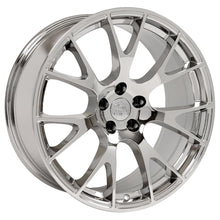 Cargar imagen en el visor de la galería, 22" Replica Wheel DG69 Fits Dodge RAM Hellcat Rim 22x10 Chrome Wheel