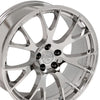 20" Replica Wheel DG15 Fits Dodge Hellcat Rim 20x9 Chrome Wheel
