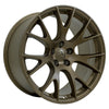 20" Replica Wheel DG15 Fits Dodge Hellcat Rim 20x10 Bronze Wheel