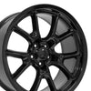 20" Replica Wheel fits Dodge Challenger - DG21 Black 20x9