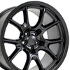 20" Replica Wheel fits Dodge Challenger - DG21 Satin Black 20x10