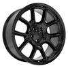 22" Replica Wheel fits Ram 1500 - DG21 Black 22x9.5