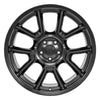 22" Replica Wheel fits Jeep Grand Cherokee - DG21 Satin Black 22x9.5