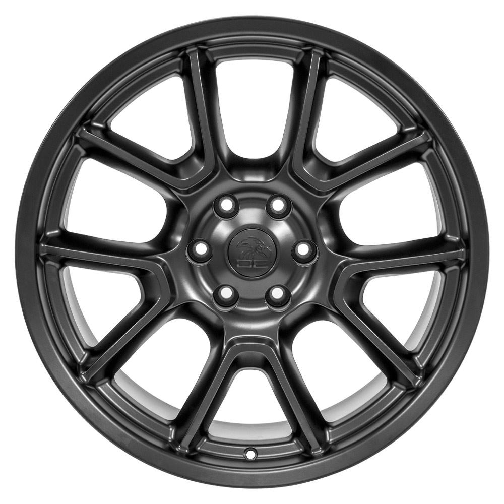 22" Replica Wheel fits Ram 1500 - DG21 Satin Black 22x9.5