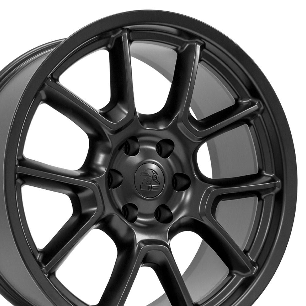 22" Replica Wheel fits Ram 1500 - DG21 Satin Black 22x9.5