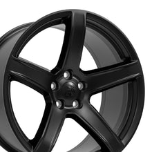 Load image into Gallery viewer, 20" Replica Wheel fits Dodge Challenger - DG22 Satin Black 20x9.5